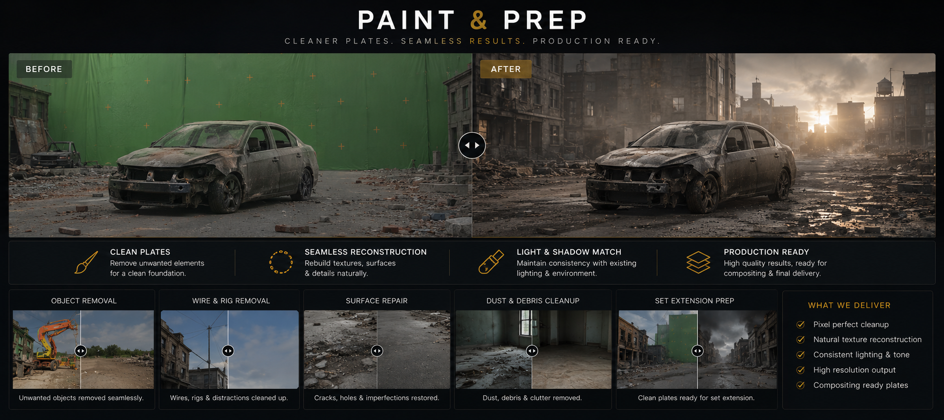 Paint and prep service