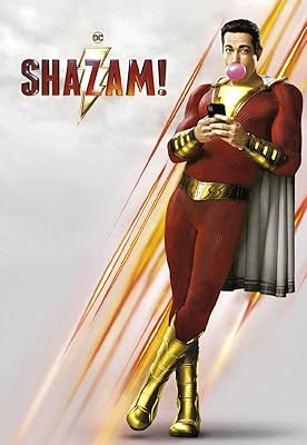 Shazam movie poster - DC superhero film