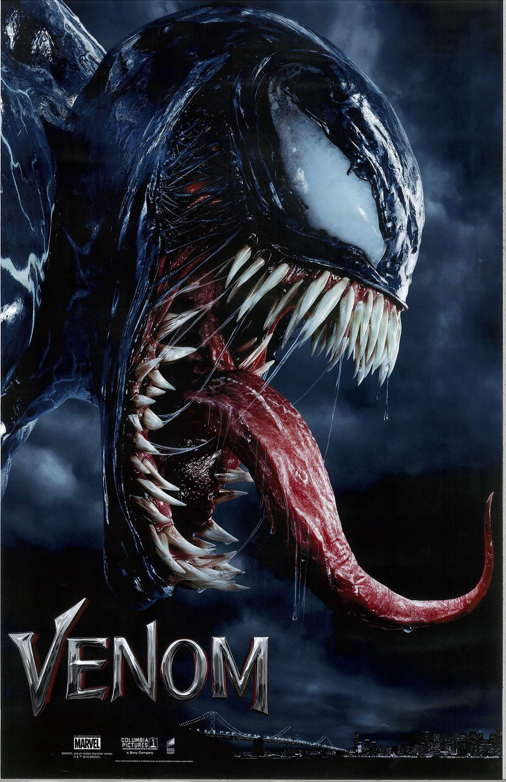 Venom poster - Marvel anti-hero film