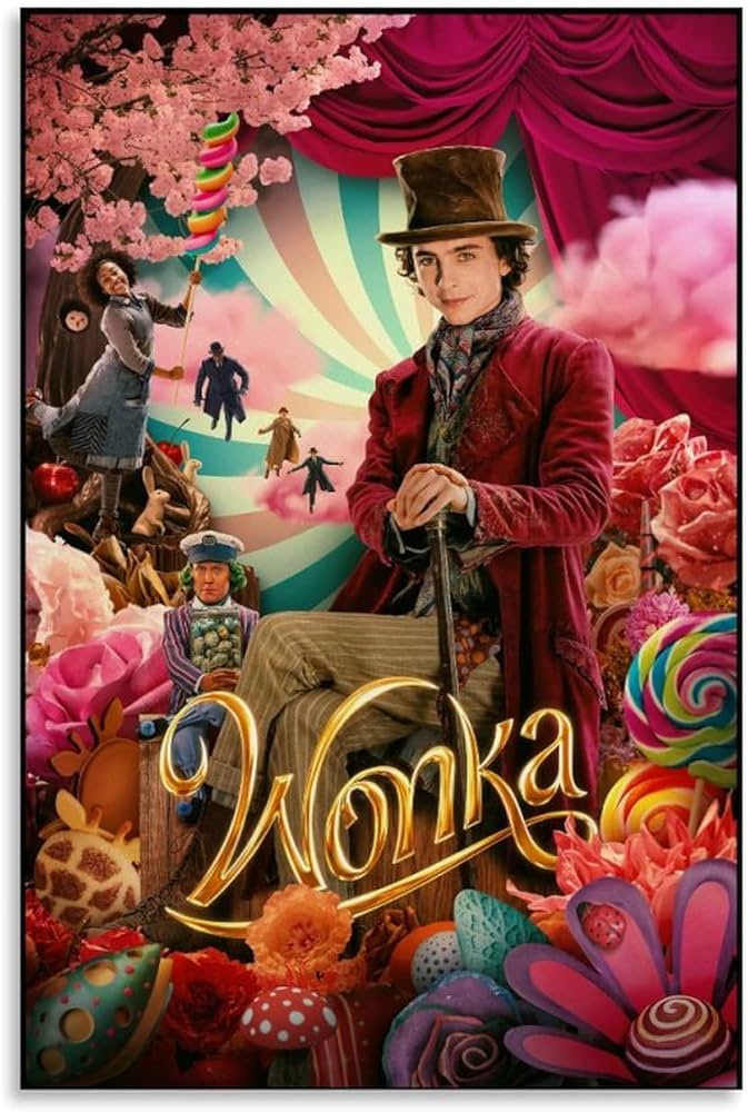 Wonka movie poster - Fantasy film